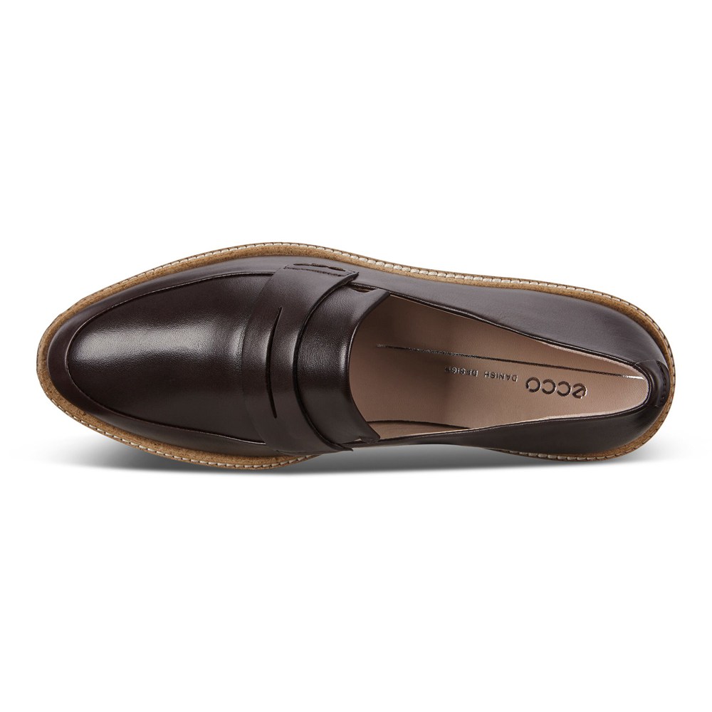 Loafers Mujer - ECCO Incise Tailored - Marrom - FHY167423